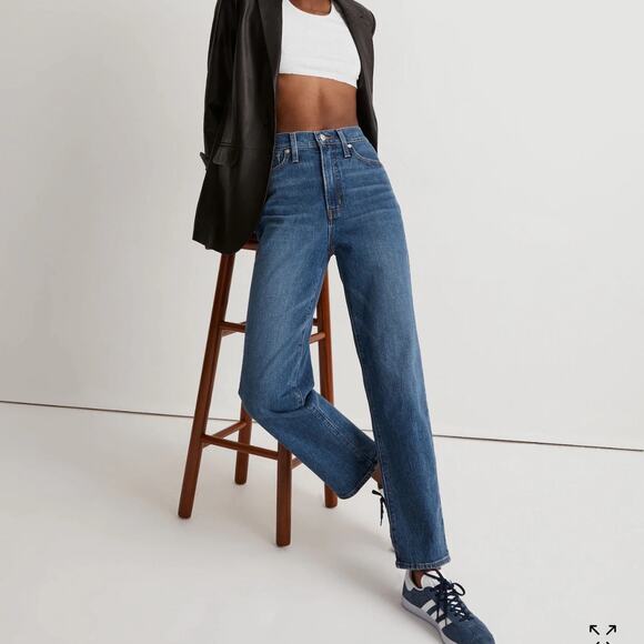 Madewell Denim - NWT Madewell The Perfect Vintage Straight Jean Size 26P Petite
